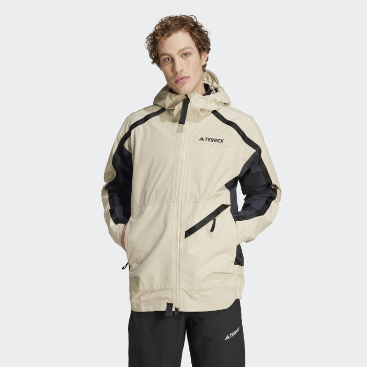 Terrex Utilitas Rain.rdy Jaqueta De Chuva De 2,5 Camadas Savanna Adidas