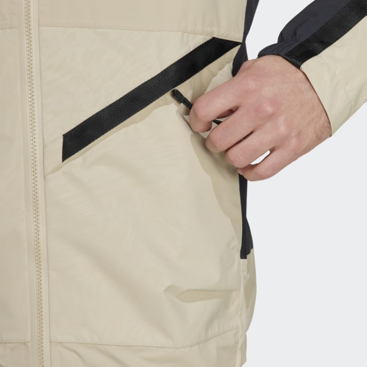Terrex Utilitas Rain.rdy Jaqueta De Chuva De 2,5 Camadas Savanna Adidas