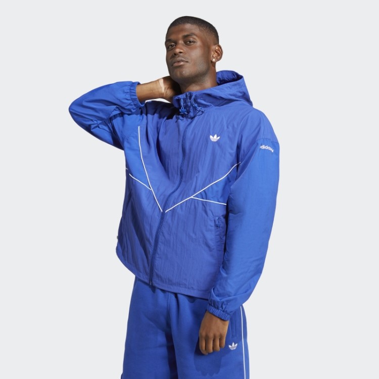 Adicolor Arquivo Sazonal Blusão Azul Adidas
