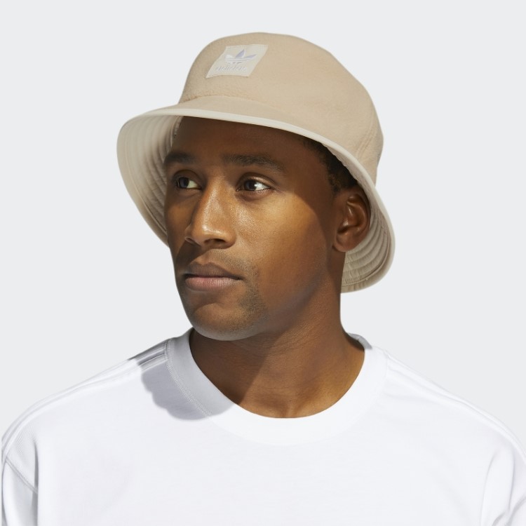Chapéu Bucket Reversível Adidas Bege