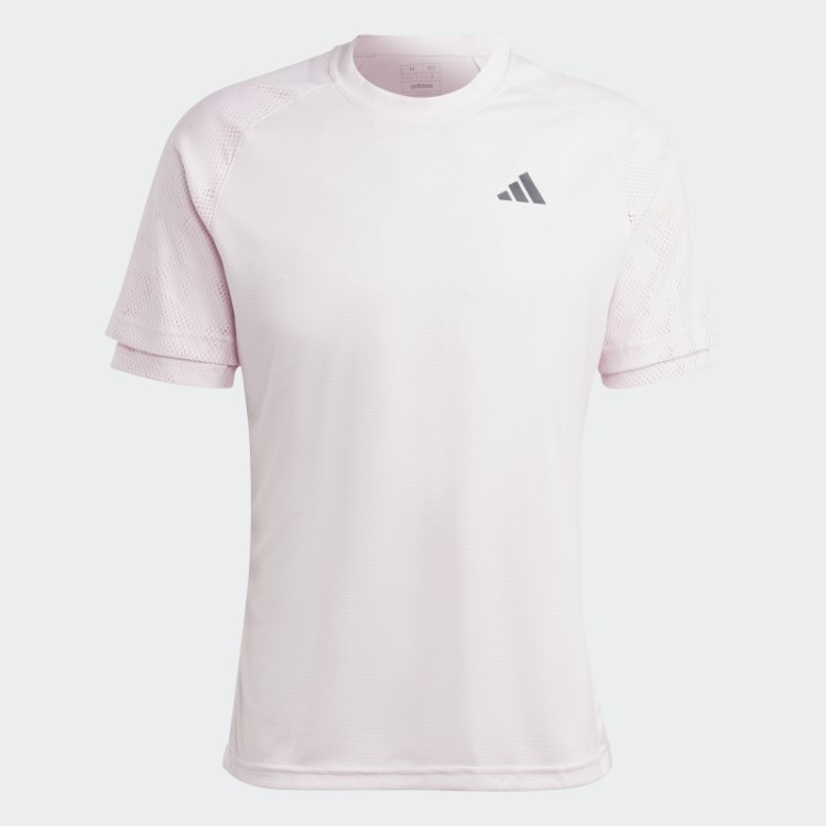 Camiseta Melbourne Ergo Tennis Heat.rdy Raglan Rosa Adidas