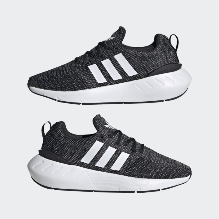 Elegante Sapato Adidas Swift Run 22 Cinza