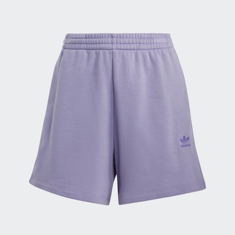 Calção Adicolor Essentials French Terry Adidas Lilás