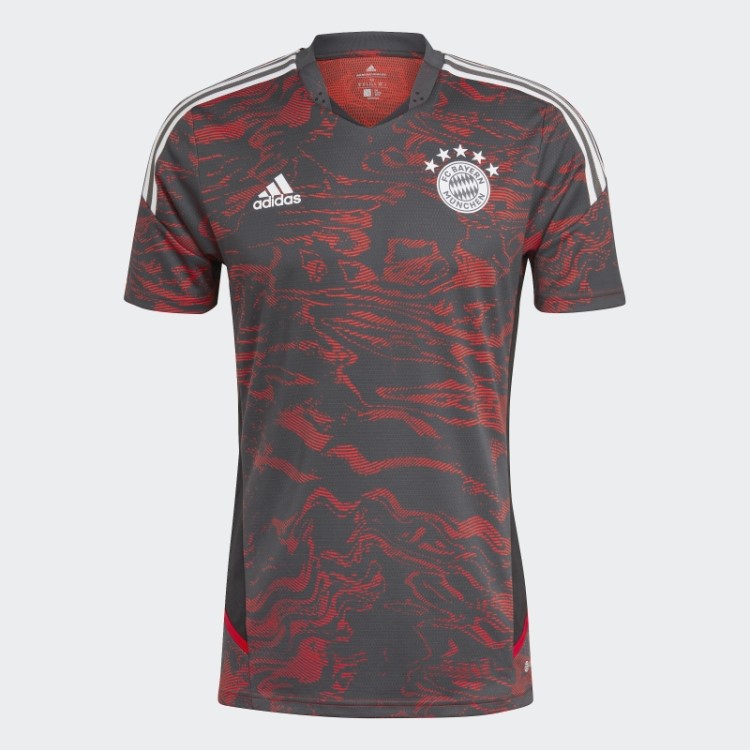 Camisa Do Fc Bayern Condivo 22 Pro Vermelho Adidas