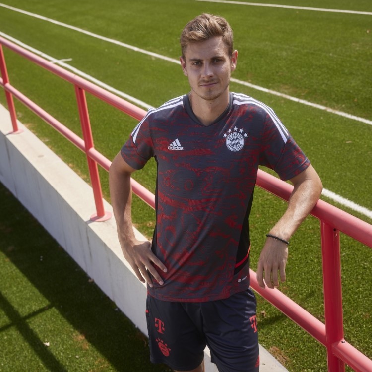 Camisa Do Fc Bayern Condivo 22 Pro Vermelho Adidas