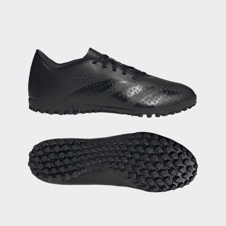 Precisão Do Predador.4 Sapatos De Relva Adidas Preto