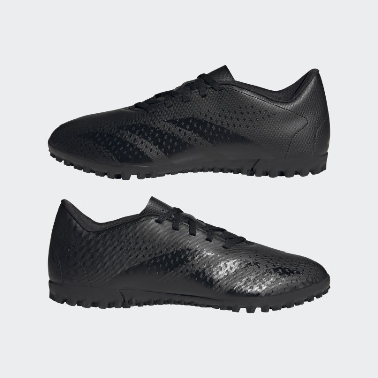 Precisão Do Predador.4 Sapatos De Relva Adidas Preto