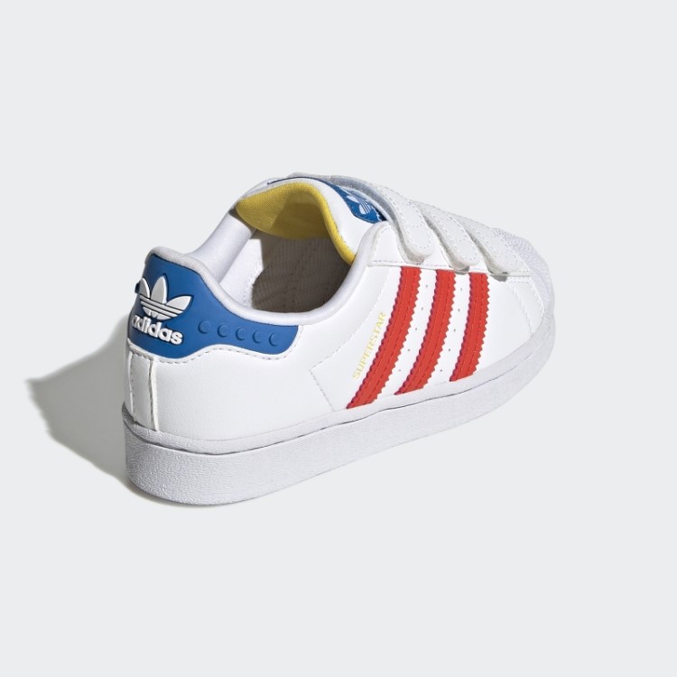 Tênis Adidas Branco Superstar X Lego