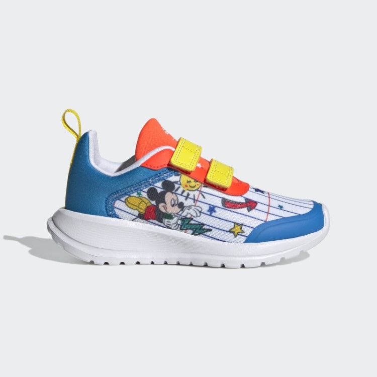 Sapatos Brancos Adidas X Disney Mickey E Minnie Tensaur Fashion