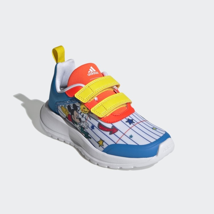 Sapatos Brancos Adidas X Disney Mickey E Minnie Tensaur Fashion