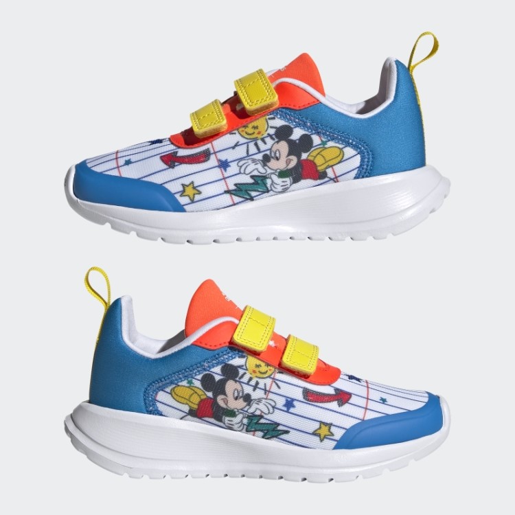 Sapatos Brancos Adidas X Disney Mickey E Minnie Tensaur Fashion