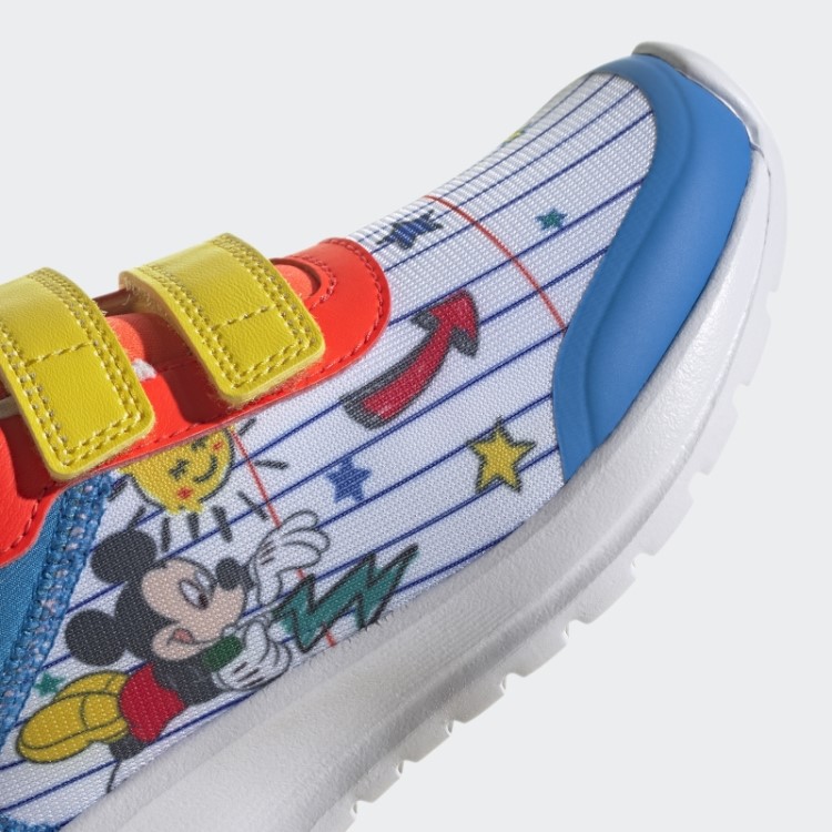Sapatos Brancos Adidas X Disney Mickey E Minnie Tensaur Fashion