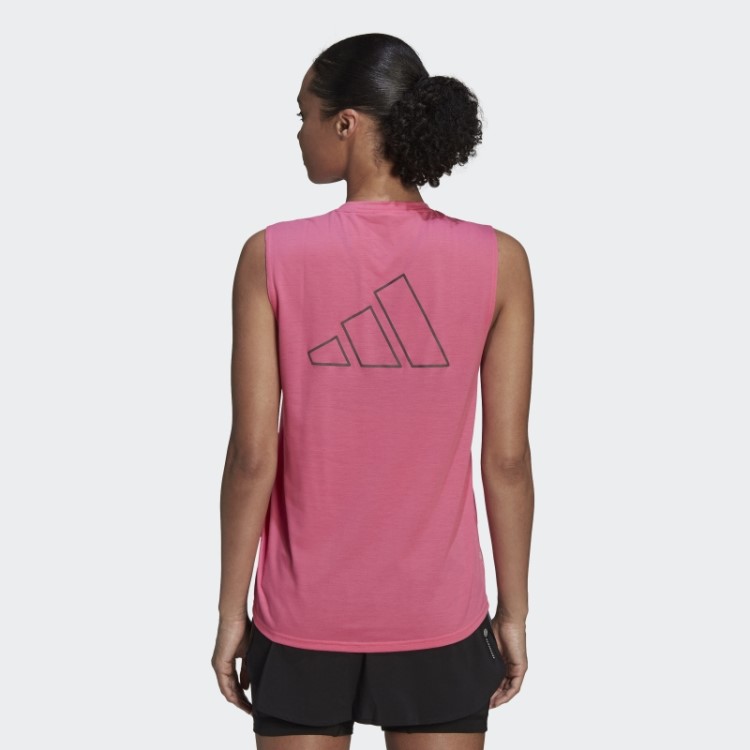 Run Icons Correndo Muscle Tank Magenta Adidas