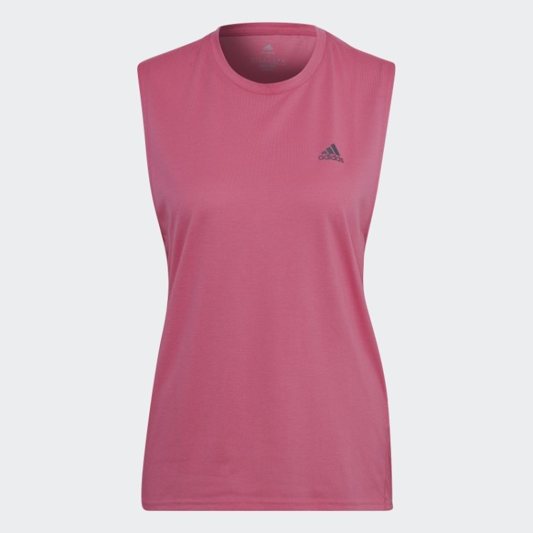 Run Icons Correndo Muscle Tank Magenta Adidas