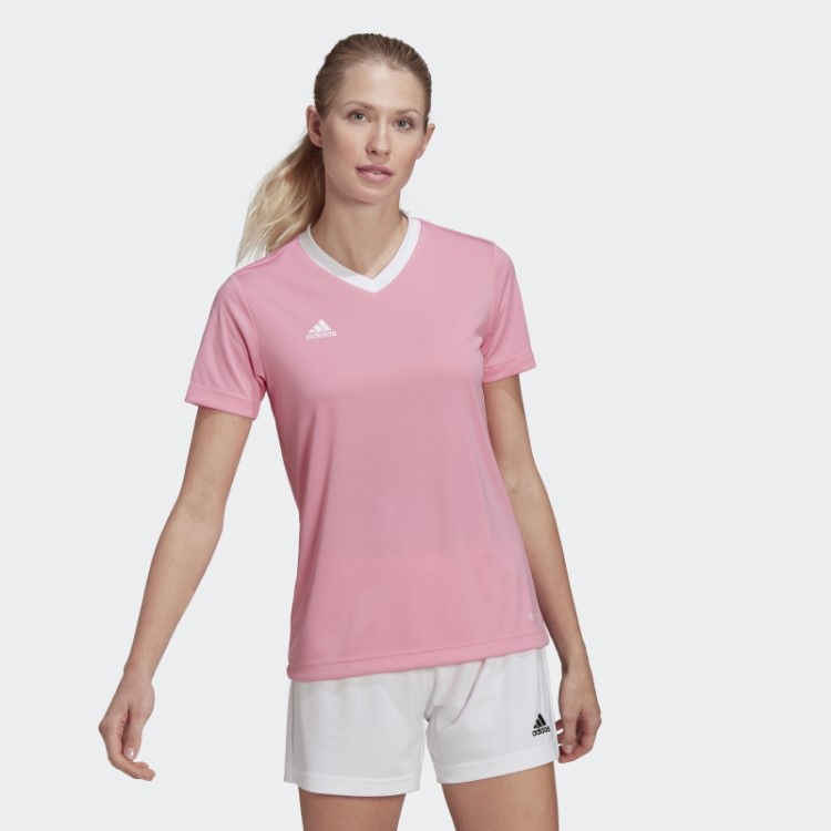 Adidas Entrada 22 Jersey Rosa Brilho