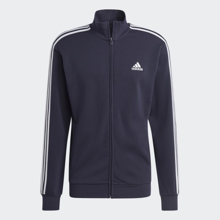 Fato De Treino French Terry Básico Com As 3 Riscas Ink Adidas