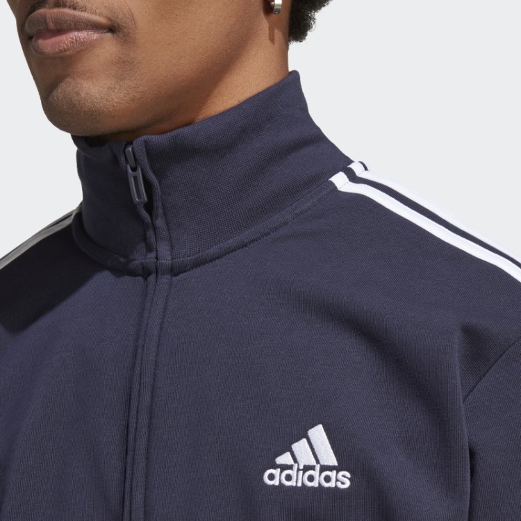 Fato De Treino French Terry Básico Com As 3 Riscas Ink Adidas