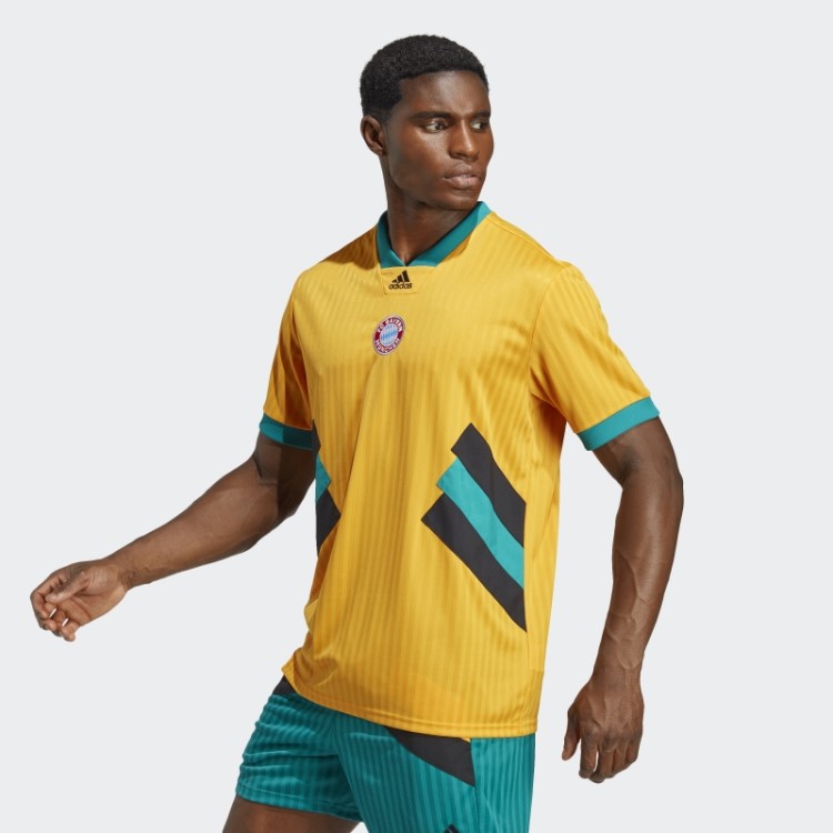 Camisa Dourada Adidas Fc Bayern Icon