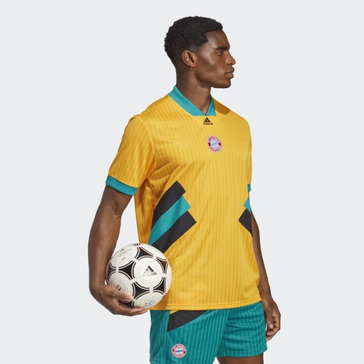 Camisa Dourada Adidas Fc Bayern Icon
