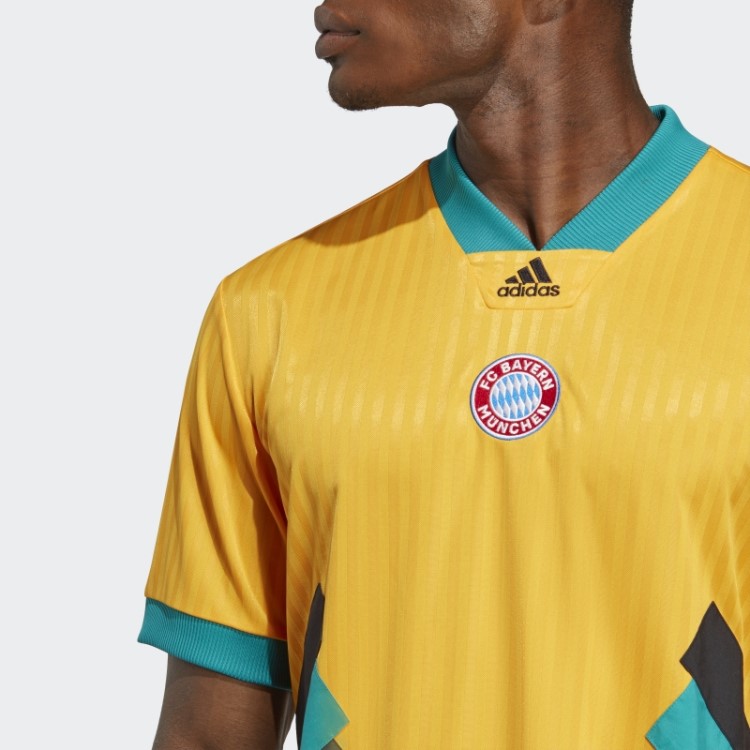Camisa Dourada Adidas Fc Bayern Icon