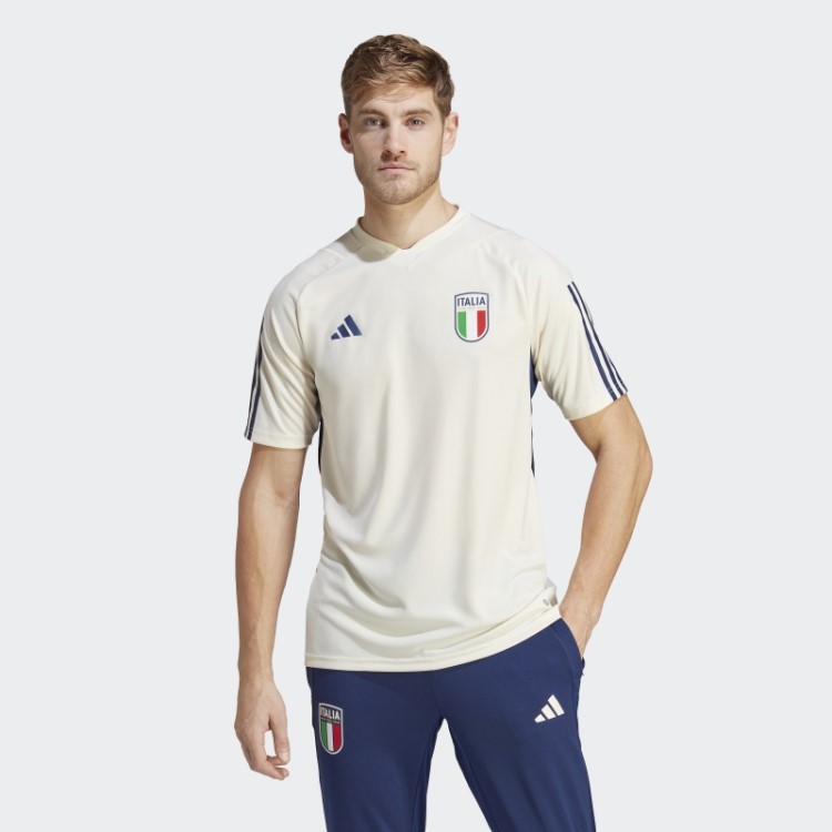 Camisa De Treino Adidas Itália Tiro 23 Branca