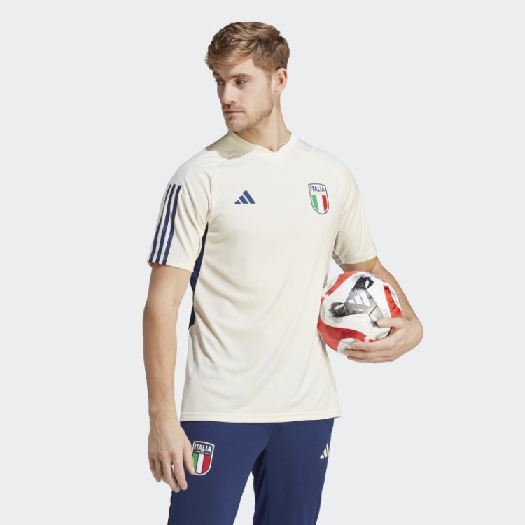 Camisa De Treino Adidas Itália Tiro 23 Branca