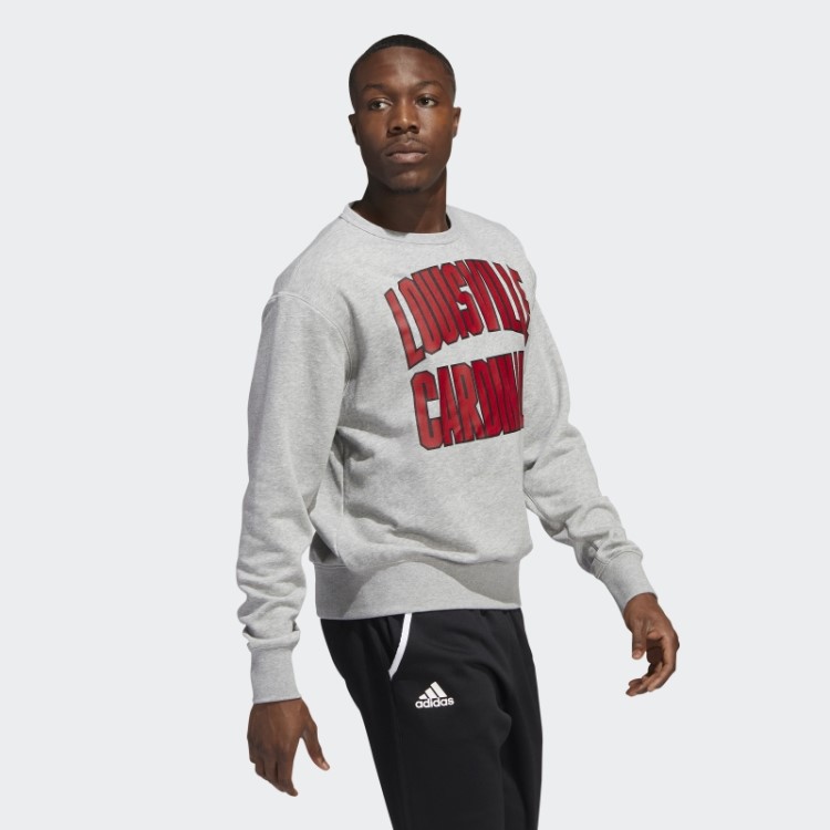 Moletom Cinza Médio Adidas Vintage Crew