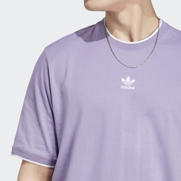 Camiseta Lilás Adidas Rekive Fashion