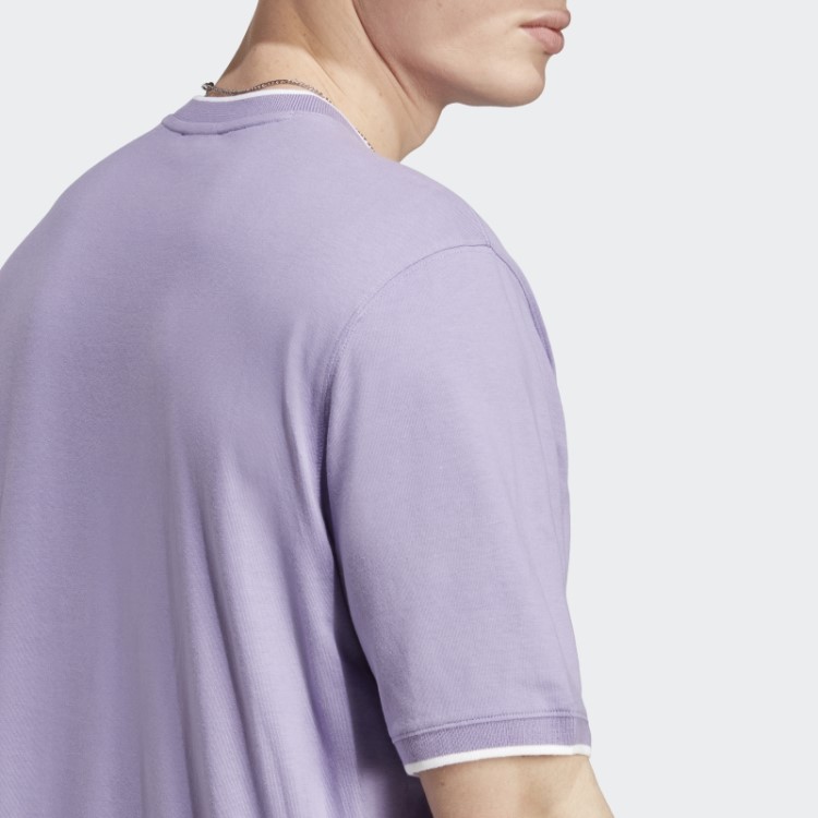 Camiseta Lilás Adidas Rekive Fashion