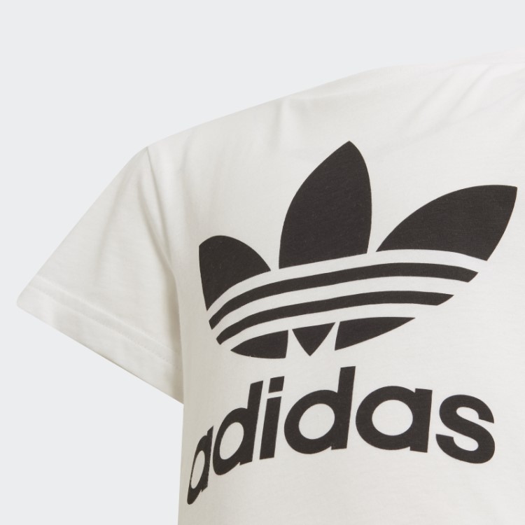 Camiseta Adidas Adicolor Trefoil Branca