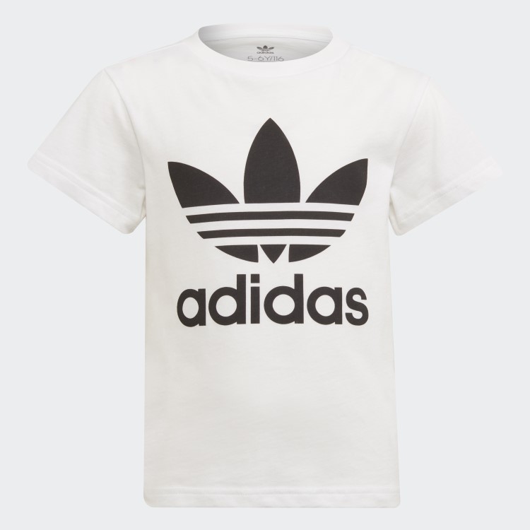 Camiseta Adicolor Trefoil Branca Adidas