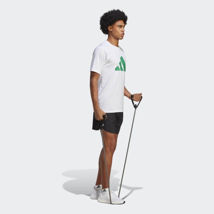 T-shirt De Treino Com Logótipo Train Essentials Feelready Branca Adidas