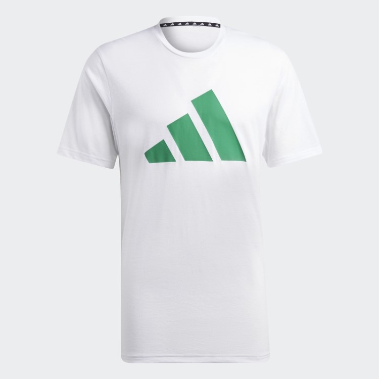 T-shirt De Treino Com Logótipo Train Essentials Feelready Branca Adidas
