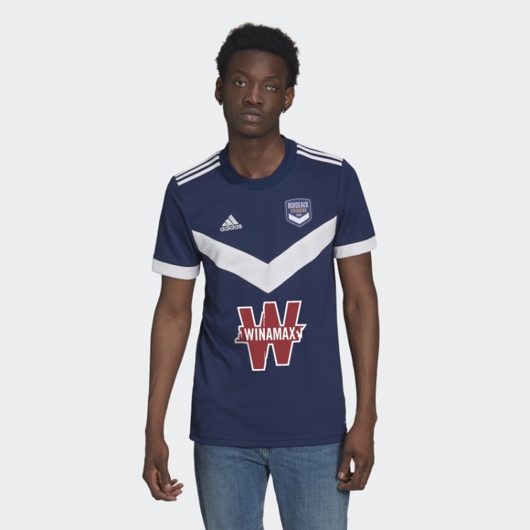 Camisa Azul Marinho Adidas Fc Girondins De Bordeaux 21/22 Home