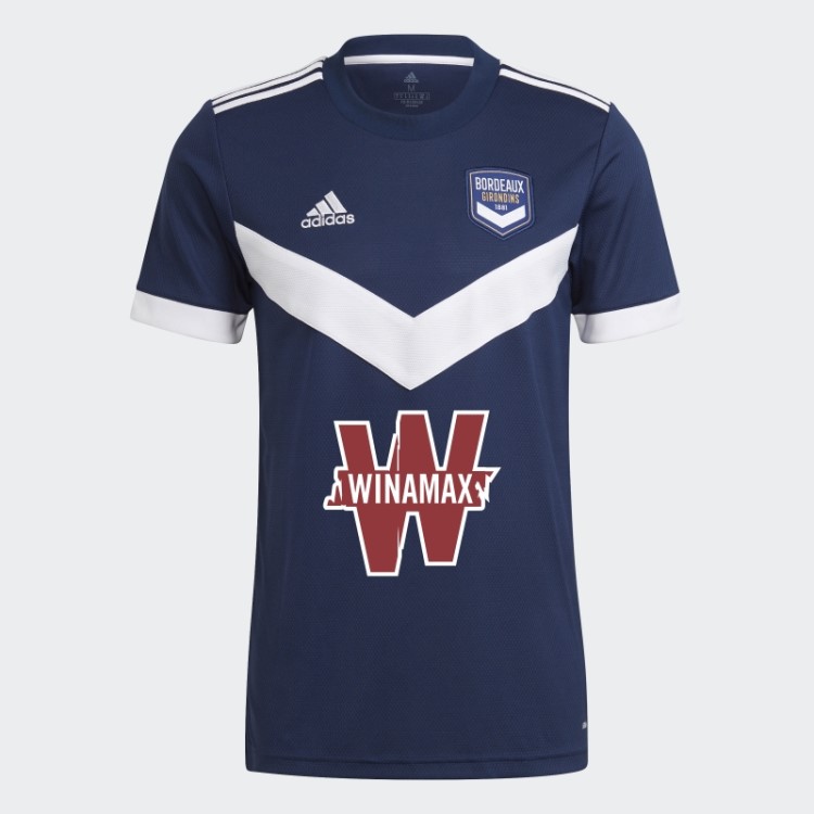 Camisa Azul Marinho Adidas Fc Girondins De Bordeaux 21/22 Home