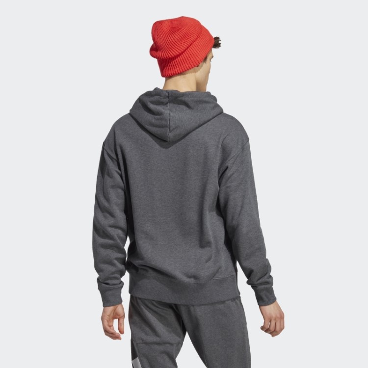 Moletom Adidas Cinza Escuro Urze All Szn French Terry