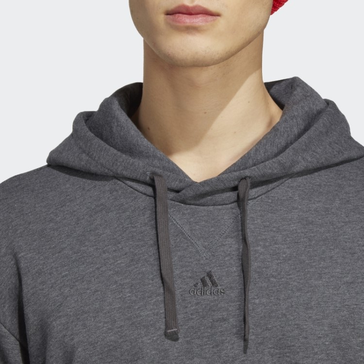 Moletom Adidas Cinza Escuro Urze All Szn French Terry