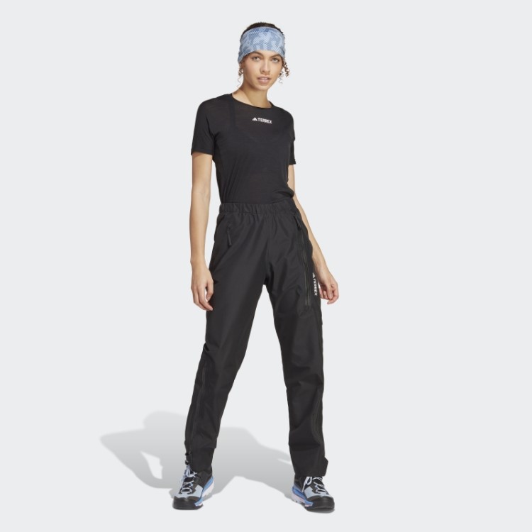 Calça De Treino De Chuva Adidas Terrex Gore-tex Paclite Preta