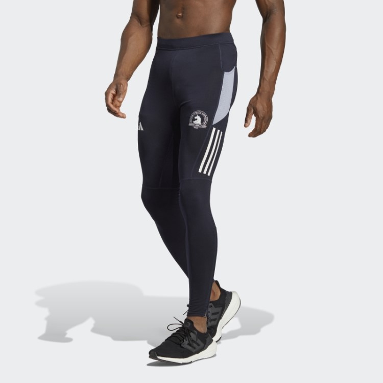 Boston Marathon 2023 Leggings De Corrida Quentes Adidas Ink