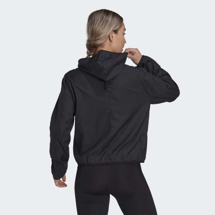Blusão Preto Run It Adidas
