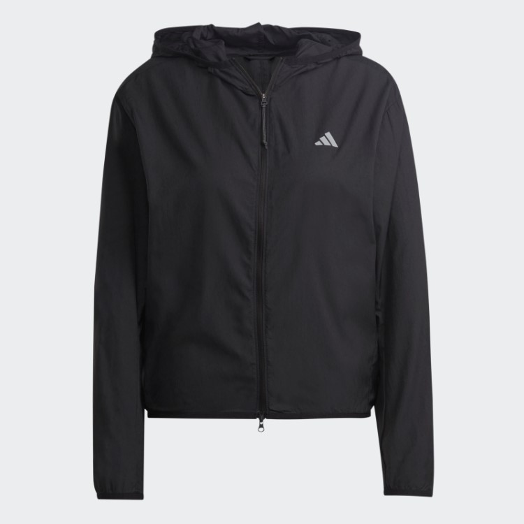 Blusão Preto Run It Adidas
