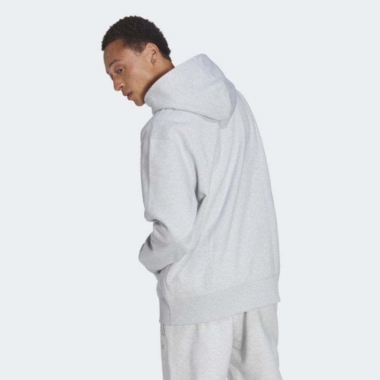 Moletom Com Capuz Adicolor Contempo Adidas Cinza Claro Urze
