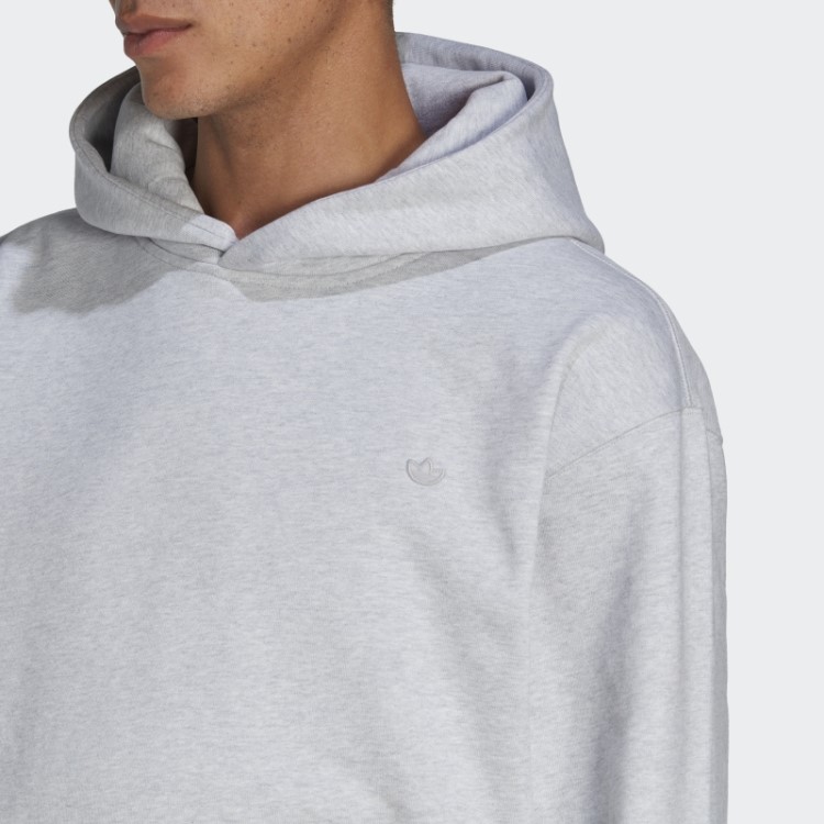 Moletom Com Capuz Adicolor Contempo Adidas Cinza Claro Urze