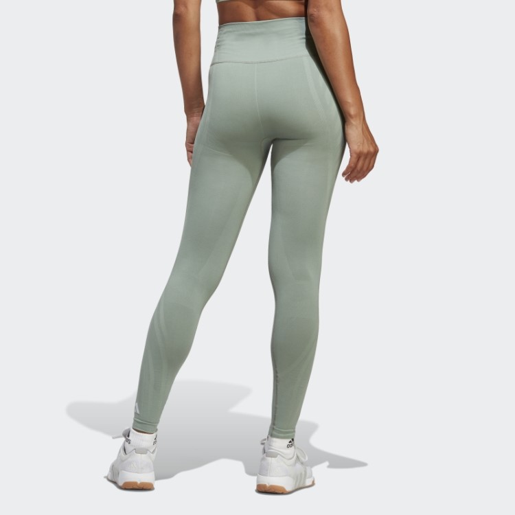 Legging Verde Prateada Formotion Esculpida 7/8 Adidas