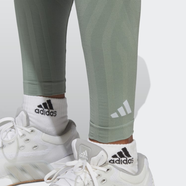 Legging Verde Prateada Formotion Esculpida 7/8 Adidas