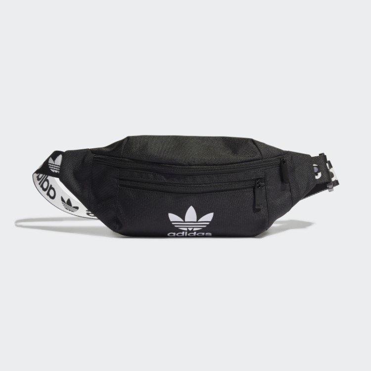 Bolsa De Cintura Clássica Adicolor Adidas Preta