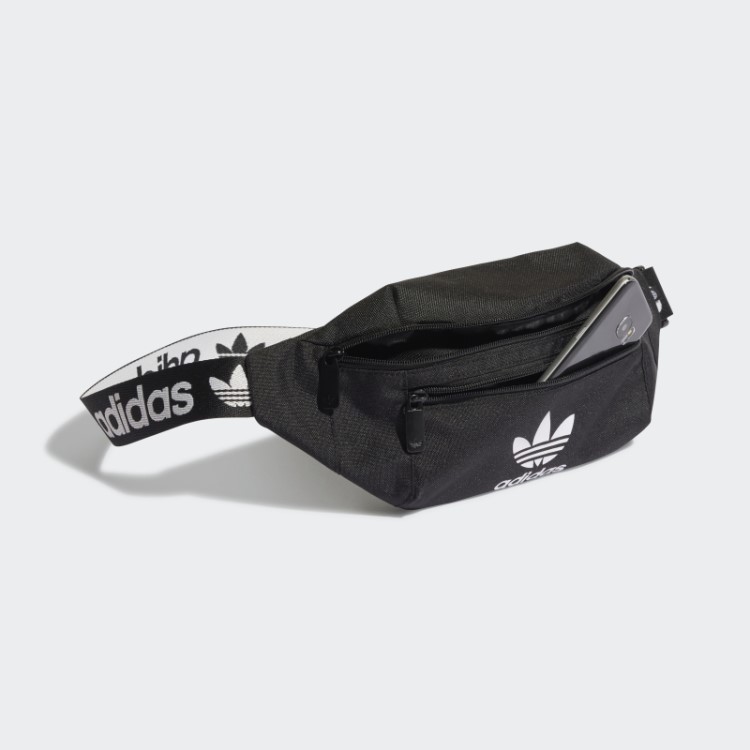 Bolsa De Cintura Clássica Adicolor Adidas Preta