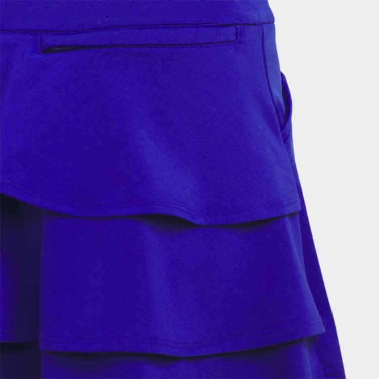 Skort Com Babados Adidas Azul