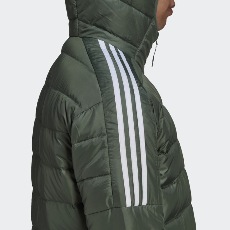 Green óxido Essencial Para Baixo Parka Adidas