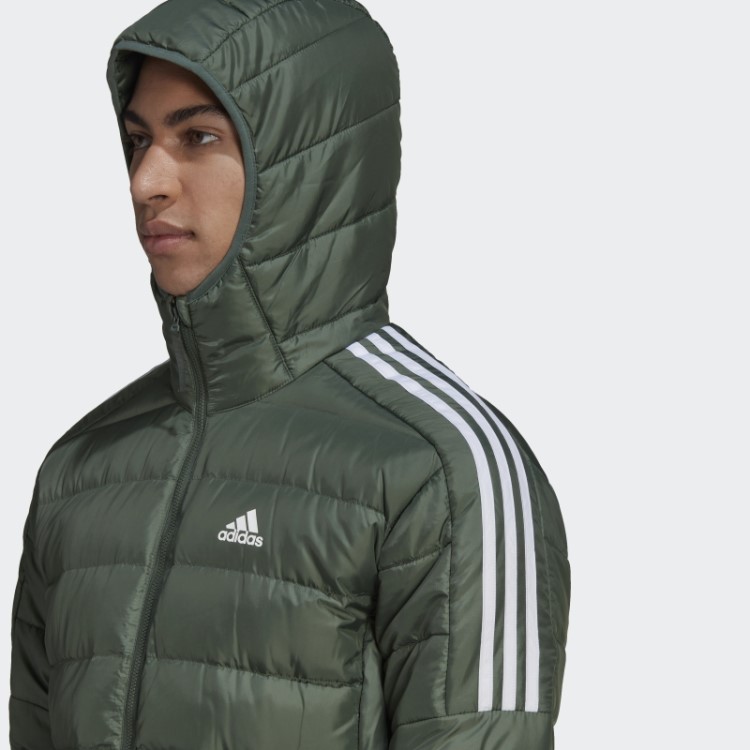 Green óxido Essencial Para Baixo Parka Adidas